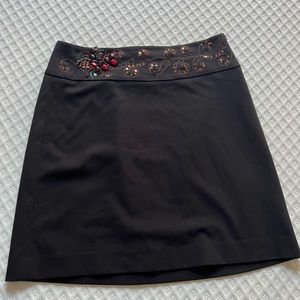 Indian Beaded Caché Skirt